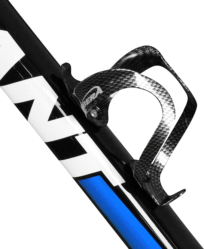 Ibera Bike Water Bottle Holder, Quick Access Water Bottle Holders for Bike with Firm Grip, Lightweight Aluminum Cage, Fits Standard & Oversized Bottles, Stylish Easy Mount Bikes Bottle Holder