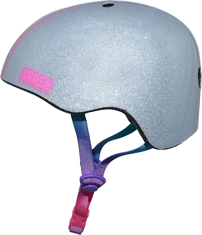 Krash! Kustom Gradient Silver Youth 8+ Helmet (7094774)