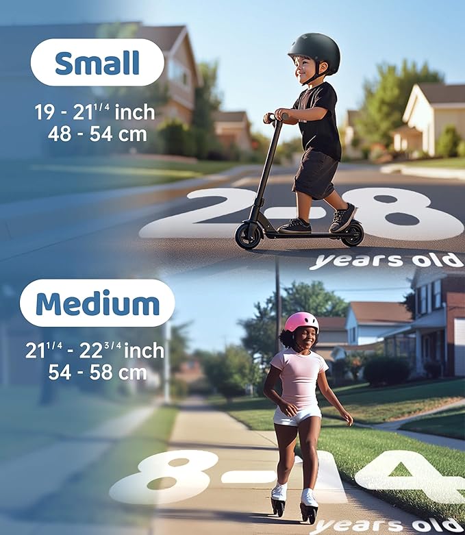 Simply Kids Bike Helmet with DIY Stickers, CPSC & CE Certified - Toddler Helmet for Skateboard Roller-Skating Bicycle Scooter