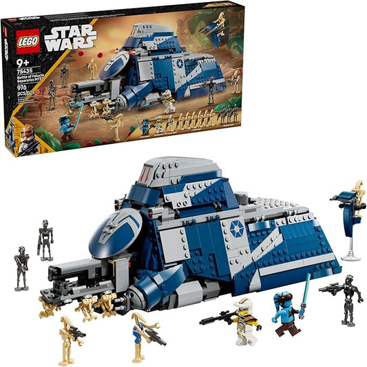 LEGO Star Wars: The Clone Wars Battle of Felucia Separatist MTT Building Toy for Kids - Building Blocks for Pretend Play or Room Decor - Collectible Gift Idea for Boys & Girls, Ages 9+ - 75435