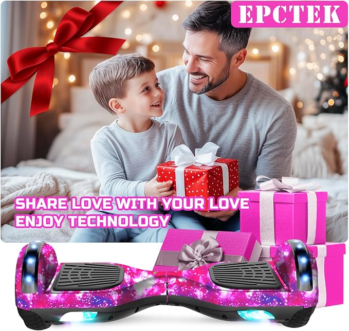 Scooter with Seat Attachment for Kids Adults, 6.5'' 8.5''Balancing Scooter with Bluetooth Speakers & Colorful LED Light with Kart