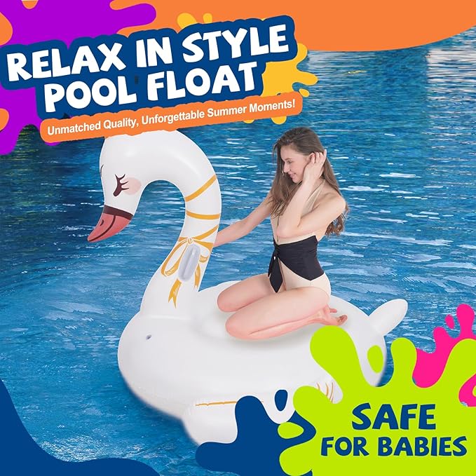 DIMAR GARDEN Inflatable Pool Float, Adult and Kids Pool Floats Toy