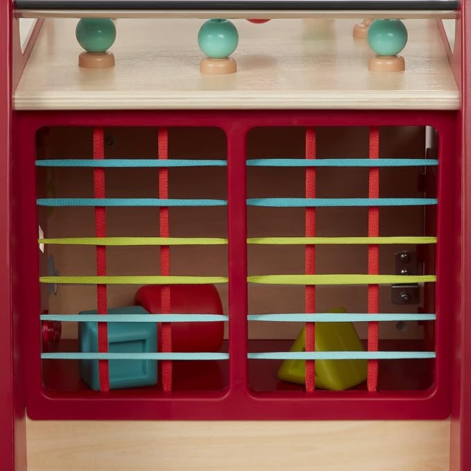 Radio Flyer Deluxe Push & Play Cube Walker, Walker Toy for Ages 1-3