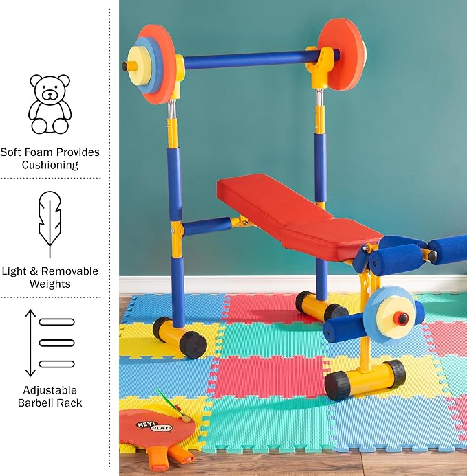 Kids Exercise Equipment Collection: Strength Training, Cardio, and Active Play Essentials