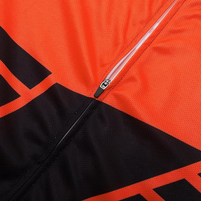 Men's Cycling Jersey Sets Road Bike Jersey Bibs + Shorts with 20D Gel Pad MTB Riding Clothing Kit