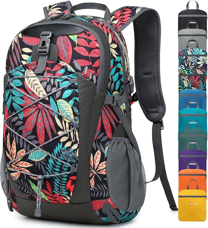 40L Hiking Backpack Lightweight Daypack Waterproof Travel Camping Backpack for Men Women Sport Packable