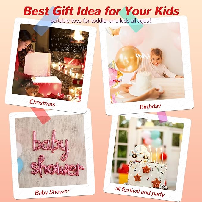 5 Pieces Dog Stuffed Animals for Girls,1 Mommy Dog with 4 Babies,Puppy Stuffed Animals Gifts for Girls 3 4 5 6 7 8 9 Years,Soft Plush Toys for Kids Christmas,Valentine's,Birthday,Children's Day