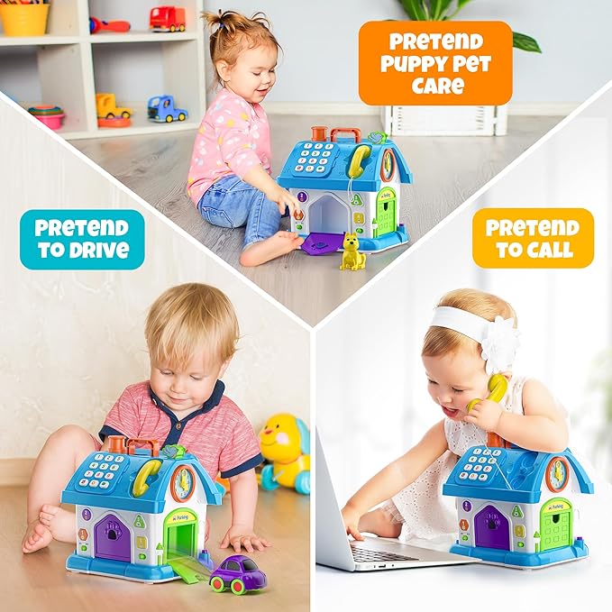 Montessori Toys for 1 Year Old Boy Girl Gifts, 1st Birthday for One Year Old Boys Girl First Gift Baby Toy 12-18 Months, Educational Learning Toddler Toys 1-2