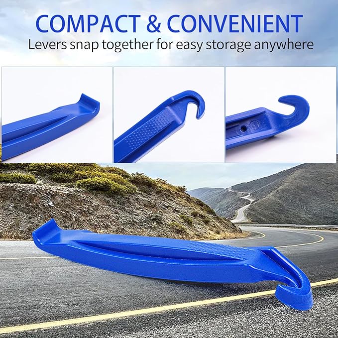 Tire Lever Bicycle Repair Tools Tyre Lever Tire Removal Tool for Tire Removal and Installation, Fits Most Bicycle Tires