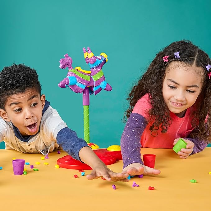 Pop! Pop! Pinata Game | Replayable Pinata Game with 30+ Prizes | Ages 4 and Up | 2 to 4 Players | 10 Mins. | Fun Board Games for Kids and Preschoolers | Christmas Stocking Stuffers (Amazon Exclusive)