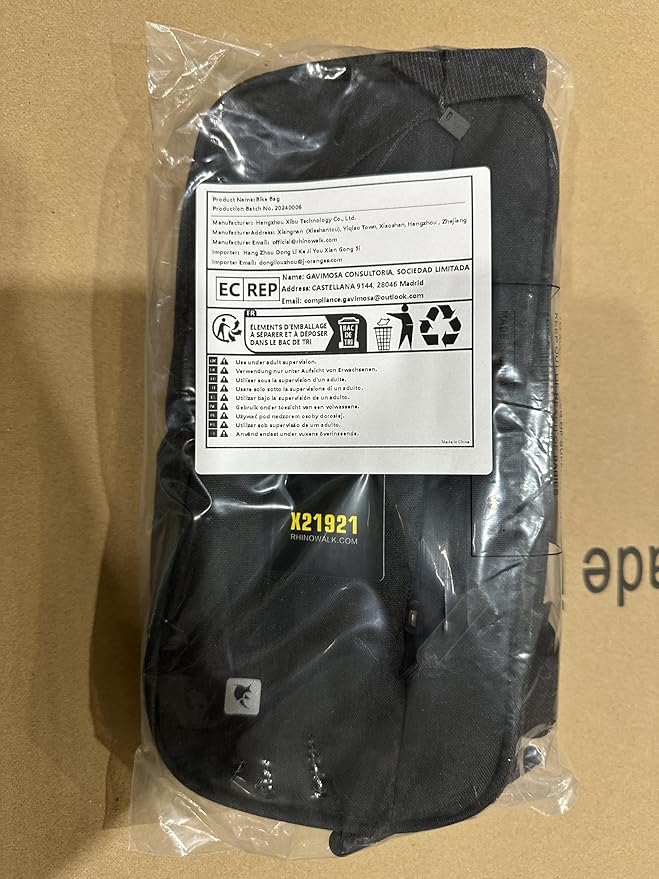 Rhinowalk Bike Handlebar Bag, Multifunctional Waterproof Mountain Bike Crossbar Front Bag Road Bike Basket Bicycle Frame Bag Waist Shoulder Bag Bicycle Bag Professional Cycling Accessories