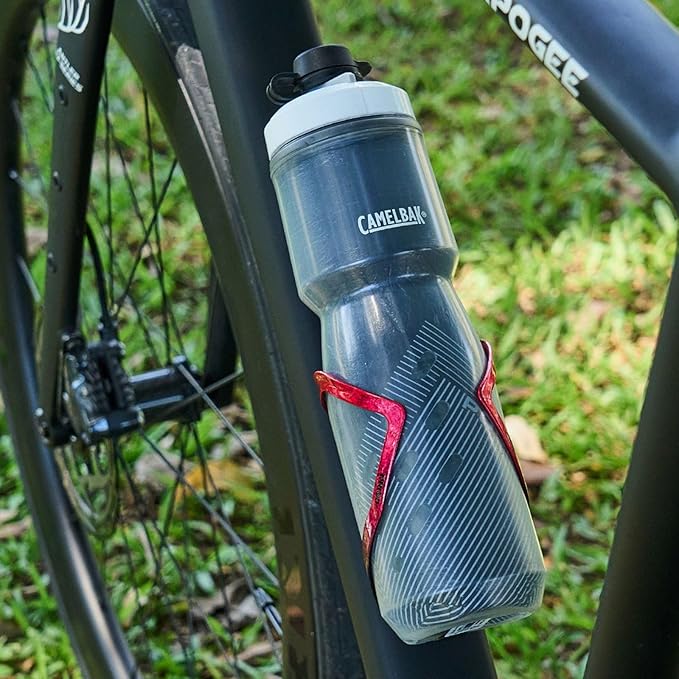 Bike Water Bottle Holder Bicycle Cage for Mountain Road MTB Gravel Adult Bikes Cycling Universal Carrier Rack 2 Pack Aluminum Alloy Ultralight Kettle Drink Accessories Red Black