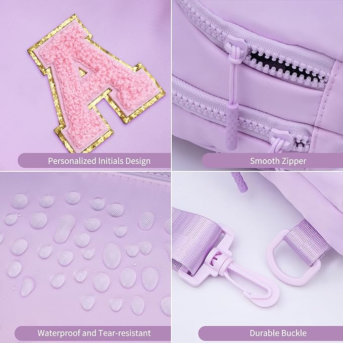 Birthday Gifts for 3 4 5 6 7 8 9 10 11 12 13 14 15 16 Year Old Girls,Crossbody Sling Bag Backpack Fanny Pack Purse for Teen Girl Kid Daughter Sister Her,Cute Trendy Stuff - Lavender,A