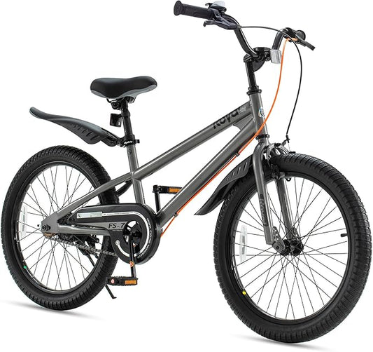 RoyalBaby Kids Bike EZ Balance to Pedal Dual Handbrake Toddlers Boys Girls Bicycle 12-20 Inch for Age 3-10 Years