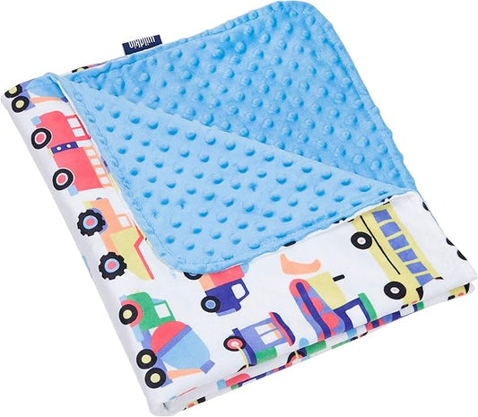 Wildkin Plush Baby Blanket – Soft & Cozy Comfort, Ideal for Toddlers, Travel & Daycare - Trains, Planes, and Trucks