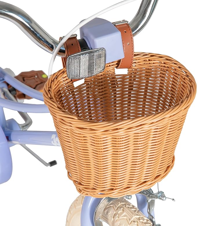 JOYSTAR Girls Bike for 2-12 Years Old Toddlers and Kids, 12" 14" 16" 18“ Retro Style Kids Bike with Training Wheels, 20 Inch Children Bicycle with Kickstand