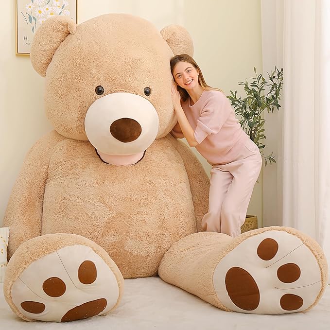 MaoGoLan Huge Jumbo 8.5ft Soft and Cuddly Teddy Bear for Girlfriend, Boyfriend, Celebrations, Baby Shower, Valentine's Day