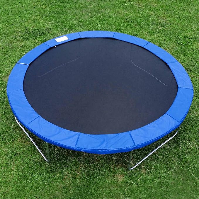 AW 12/13/14/15FT Trampoline Spring Cover Replacement Trampoline Safety Pad Trampoline Accessories, UV-Resistant, PVC EPE Foam Protection Blue/Multicolor/Green