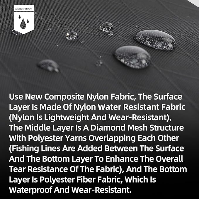 Rhinowalk Bike Top Tube Bag Bicycle Front Frame Bag Waterproof Bike Bag 1.2L with Dual Side Mesh Pockets Perfect for MTB Road Bike Cycling Commuting and Outdoor Adventures