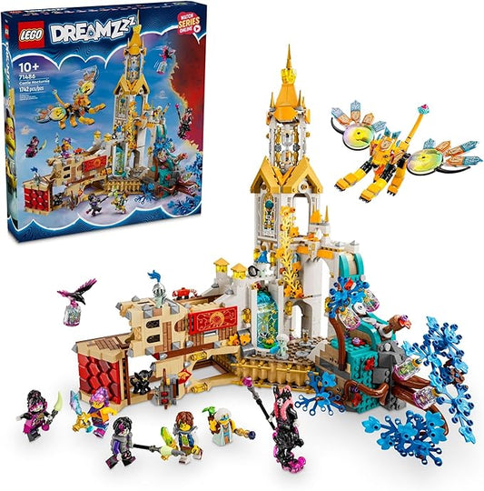 LEGO DREAMZzz Castle Nocturnia Building Toy - Pretend Play Set for Kids, Ages 10+ - Creative Storytelling Toy W/2 Construction Modes & 6 Minifigures for Boys and Girls - 71486