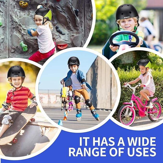 Kids Helmet Toddler Bike Helmets for Ages 2-3-5-8-14 Years Kids Girls Boys Youth, Adjustable Multi-Sport Helmet for Skateboard Cycling Scooter Balance Bike Inline Skating Longboard Roller Skate