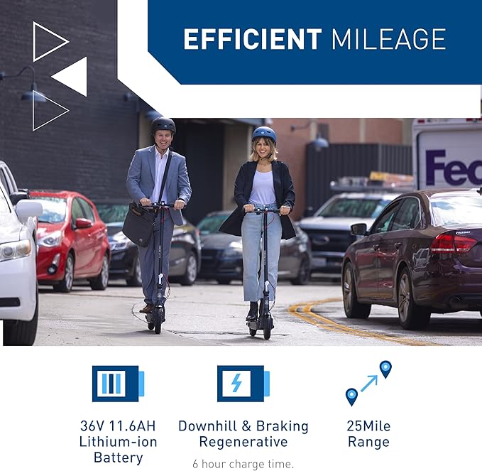 Hiboy S2 Pro/S2 MAX Electric Scooter, 500W Motor, 10" Solid Tires, 25-40.4 Miles Range, 19 Mph Folding Commuter Electric Scooter for Adults (Optional Seat)