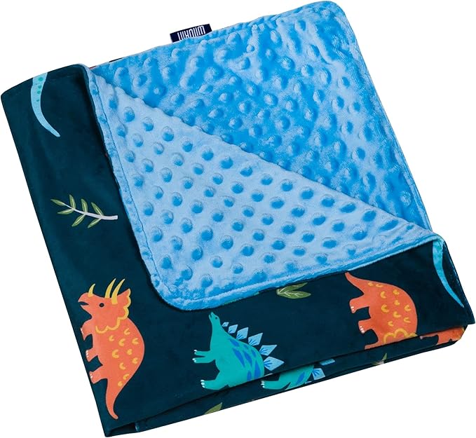 Wildkin Plush Baby Blanket – Soft & Cozy Comfort, Ideal for Toddlers, Travel & Daycare - Jurassic Dinosaurs
