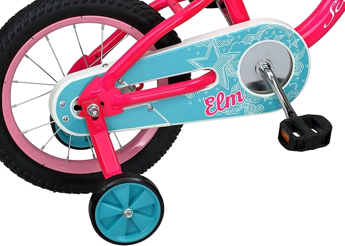 Schwinn Elm and Koen Bike or Balance Bike, 12-20 Inch Bike for Kids Ages 2-13, Black, Blue, Red, Teal, Pink or Purple, SmartStart Ergonomic Design, Adjustable Seat Grows with Child, Training Bicycle