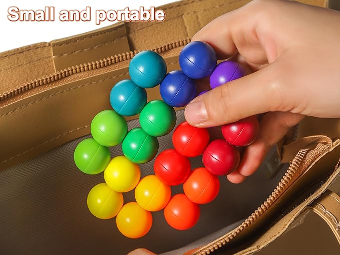 Autism Sensory Toys for Autistic Children, Fidget Toys for Adults Kids , Autism Toys for Toddlers 3-4, Airplane Car Travel Toys for Kids Ages 3-5, Colour