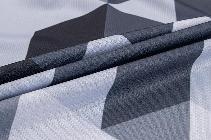 GCRFL Men's Cycling Jersey Set Road Bike Shorts Sleeves Jersey Zipper Pokcet Bib Shorts with Padded, Cycling Clothing kit Men