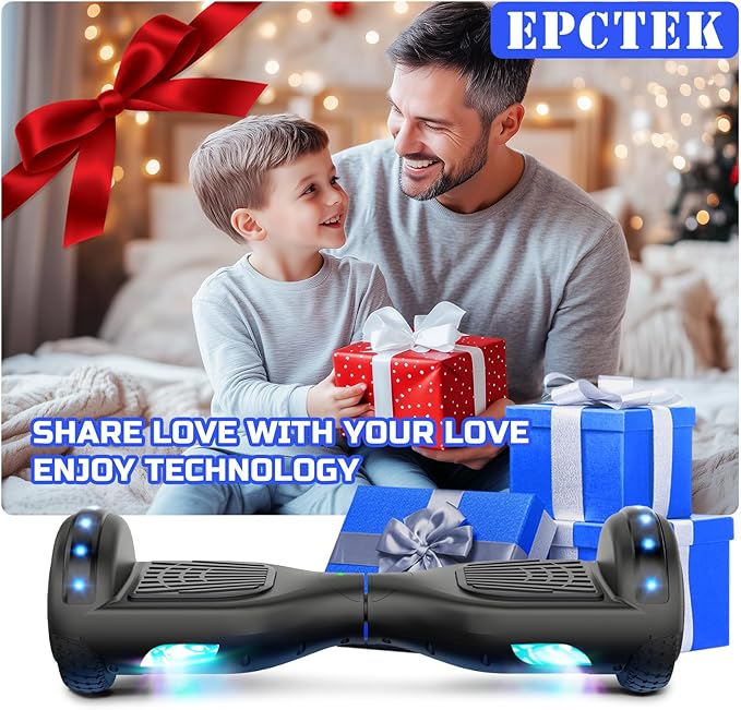 Scooter with Seat Attachment for Kids Adults, 6.5'' 8.5''Balancing Scooter with Bluetooth Speakers & Colorful LED Light with Kart