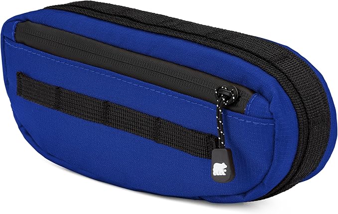 Bike Frame Bag – Waterproof Zippers and Water-Resistant Fabric, Dual Storage Compartments, Adjustable Straps – Fits All Frame Sizes, Perfect for Cycling, Commuting, and Adventure Rides (Royal Blue)