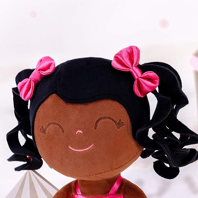 Gloveleya Baby Girl Gifts Dolls Plush Ballerina Doll Bronze Ballet Girl 13 Inch New