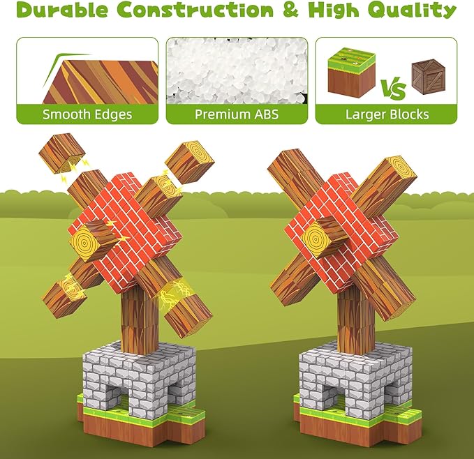 Magnetic Blocks 216Pcs Magnetic Building Blocks, Sensory Toys for Kids Boys Girls Age 3 4 5 6 7 8 9 10 Birthday Gifts