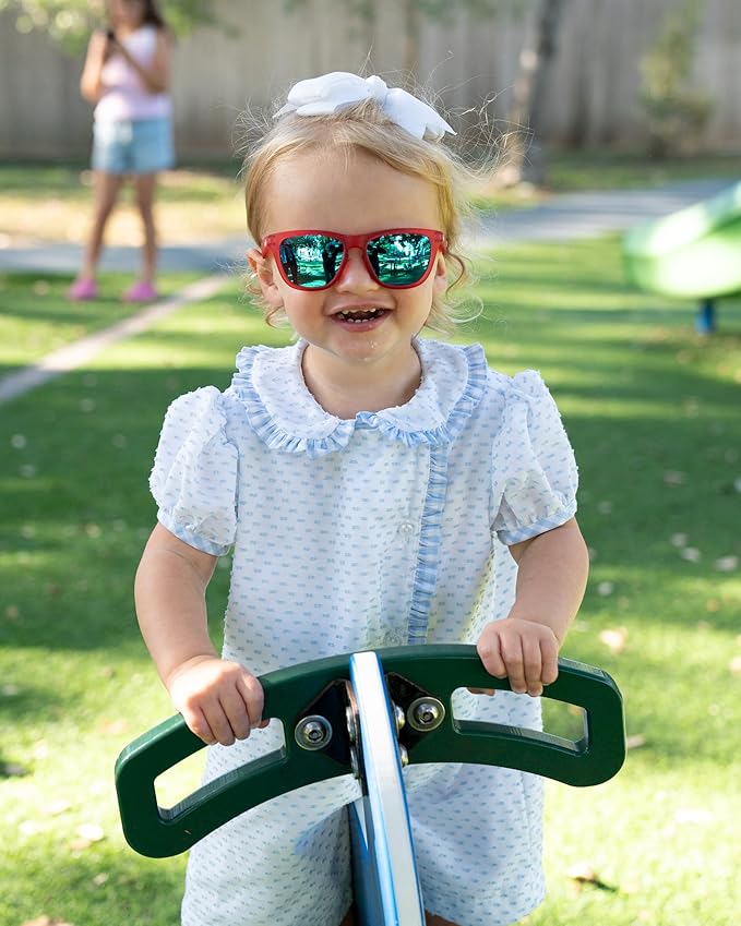 Sunnies Shades Kids Sunglasses, Toddler Sunglasses - Polarized UVA and UVB Protection, Anti-Slip Frame for kids.