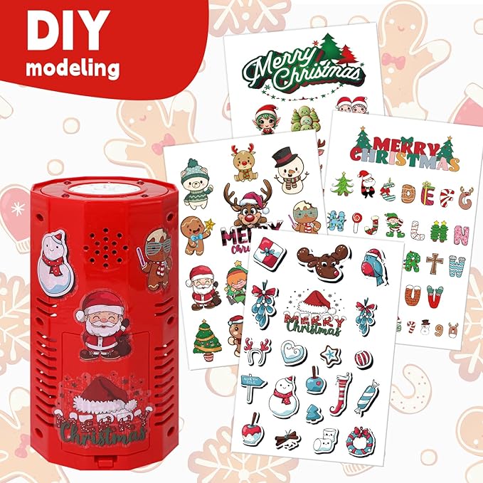 Fireworks Bubble Machine with DIY Sticker,Portable Automatic Bubble Machine with Lights and Closeable Music/DIY Sticker,Bubble Maker Toys for Kids & Adults Outside Activities Parties Wedding Christmas