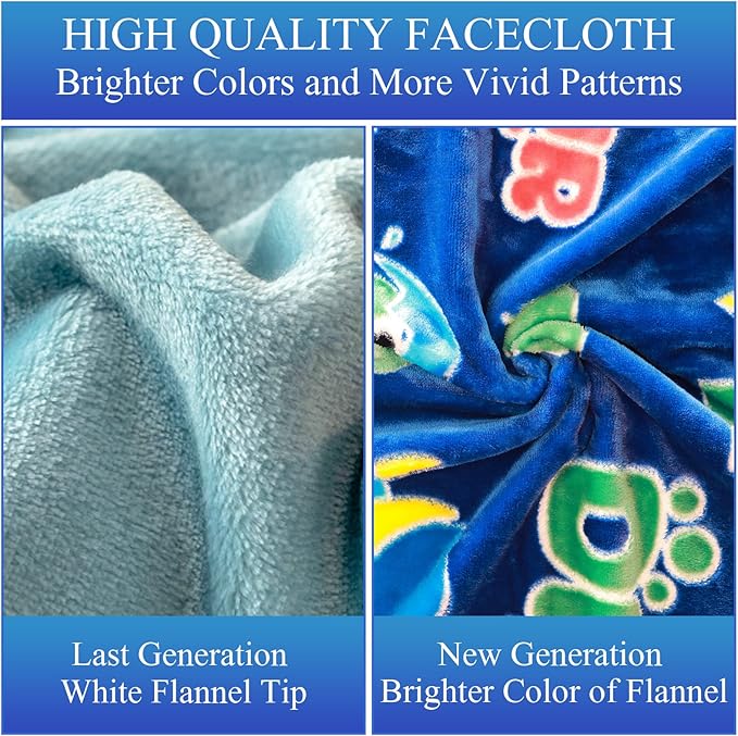 SALIMAH Glow in The Dark Blanket Dinosaur Gifts for Girls, Toys for Girls Boys Age 2 3 4 5 6 7 8 9 10 Year Old, Soft Kids Blankets Gifts for Grandkids Teens for Christmas Birthday, 50"x60"