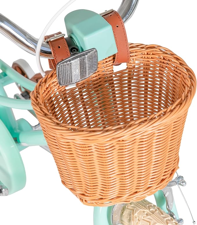 JOYSTAR Girls Bike for 2-12 Years Old Toddlers and Kids, 12" 14" 16" 18“ Retro Style Kids Bike with Training Wheels, 20 Inch Children Bicycle with Kickstand