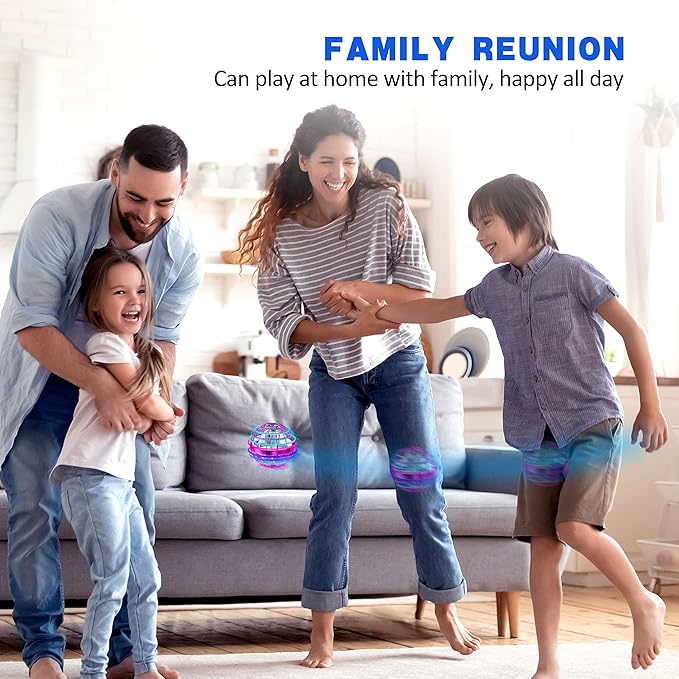 2025 Flying Orb Ball Toy,Cosmic Globe Boomerang Hover Ball Galactic Fidget Spinner, Hand Drone Orbit, Cool Toys Gift for 6 7 8 9 10+ Year Old Boys Girls Teens Outdoor Toys(Pink)