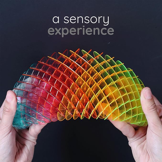 Morf Fidget Worm Toy - Flexible 3D Sensory Slug Figgy Toy for Kids, Teens, and Adults – Stretchy, Quiet, Stress and Anxiety Relief, Focus - For Play, School, Work Gifts, Great For Classroom and Office