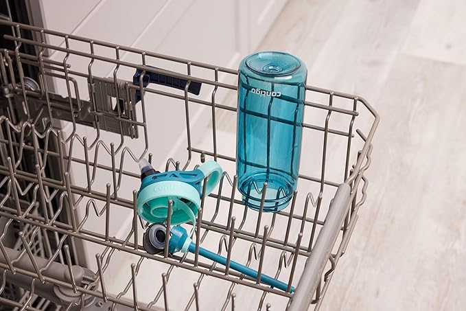 Contigo Aubrey Leak-Proof Spill-Proof Water Bottle 20oz. 2 Pack Jade/Licorice & Juniper/Jade