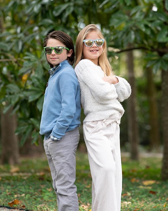 Sunnies Shades Kids Sunglasses, Toddler Sunglasses - Polarized UVA and UVB Protection, Anti-Slip Frame for kids.