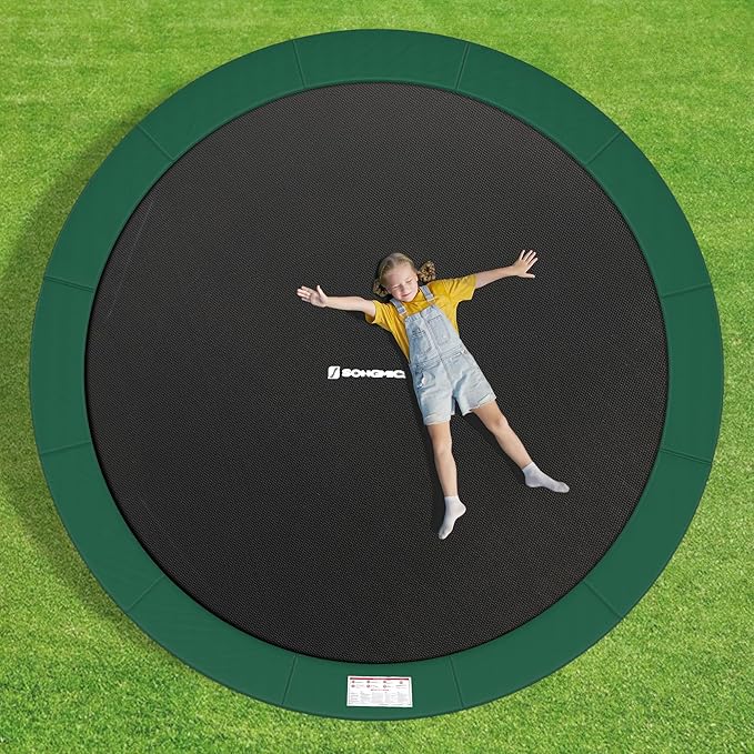 SONGMICS Trampoline Pad, 8ft 10ft 12ft 14ft 15ft Replacement Trampoline Safety Pad, Spring Cover