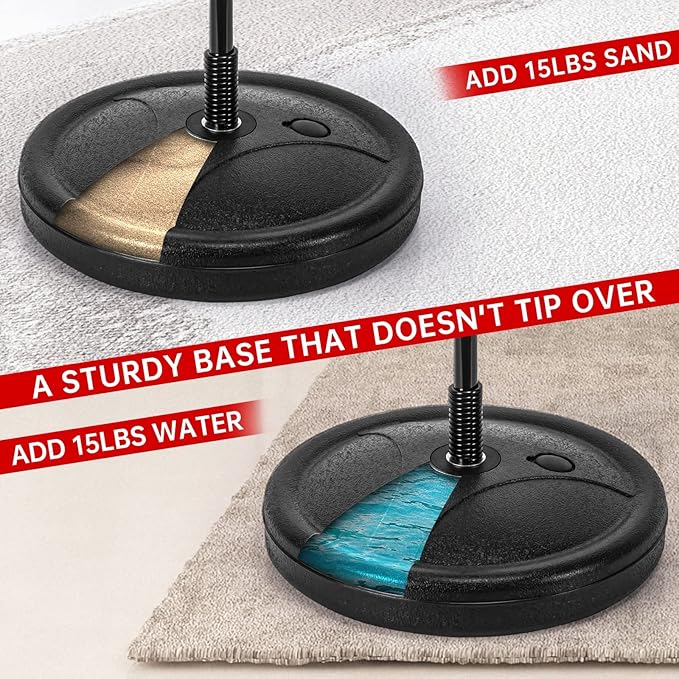 Punching Bag for Kids Included 2 Pack Boxing Gloves, Boxing Toy Sets with Height Adjustable Stand for Boys, Sports Gifts for Boys & Girls Age 5,6,7,8,9,10 Years Old