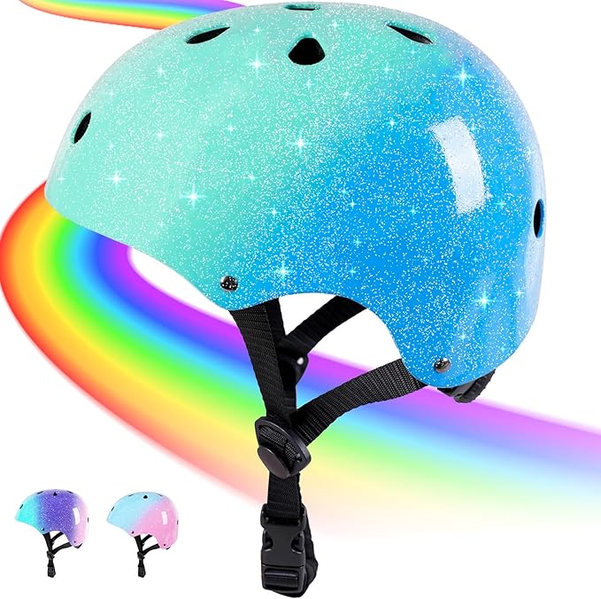 Kids Bike Helmet for 3-5-8-14 Years Kids Girls Boys Youth Bicycle Helmet for Scooter Balance Bike Roller Skating Skateboard Helmet