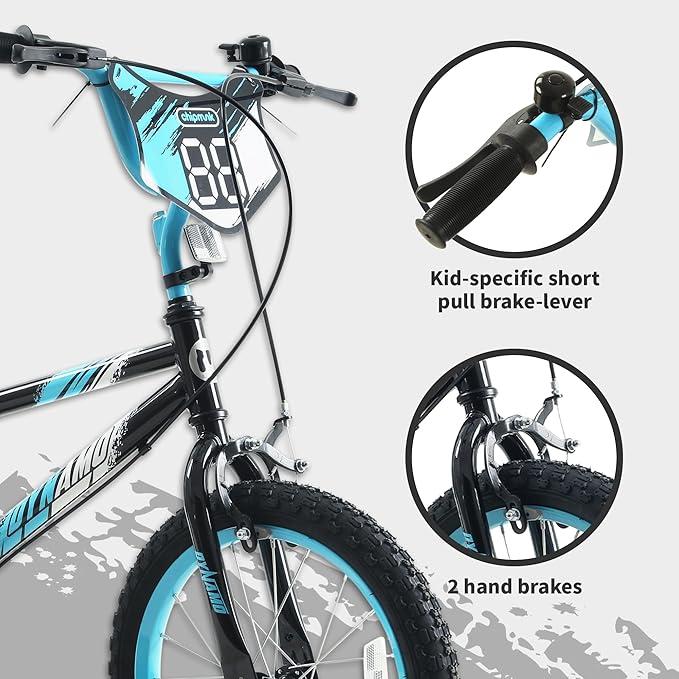 Chipmunk Kids Bike Toddlers 12 14 16 18 Inch Wheel Bicycle Beginners Boys Girls Ages 3-11 Years, Multiple Color Options