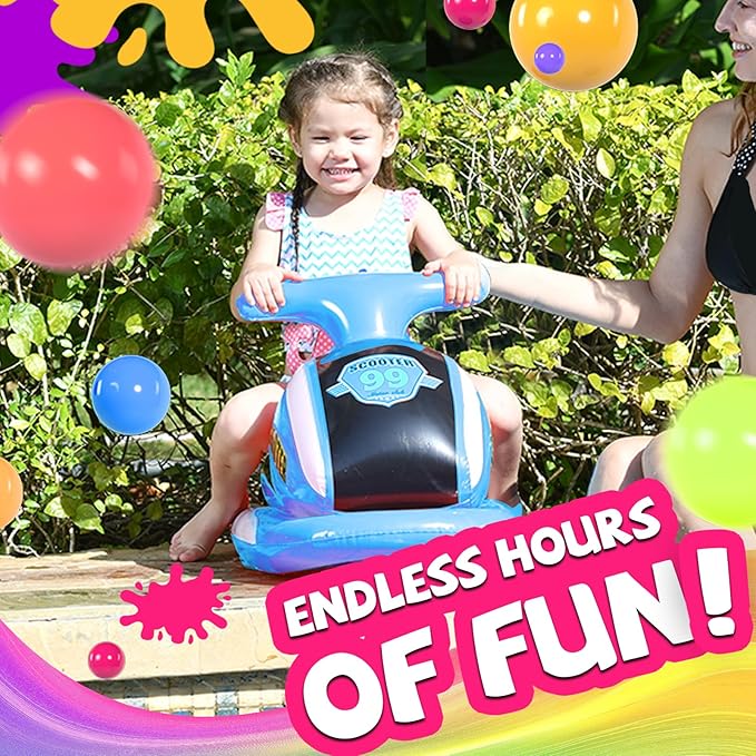 DIMAR GARDEN Inflatable Kids Pool Float, Child Pool Raft Toy