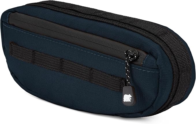 Bike Frame Bag – Waterproof Zippers and Water-Resistant Fabric, Dual Storage Compartments, Adjustable Straps – Fits All Frame Sizes, Perfect for Cycling, Commuting, and Adventure Rides (Navy Blue)