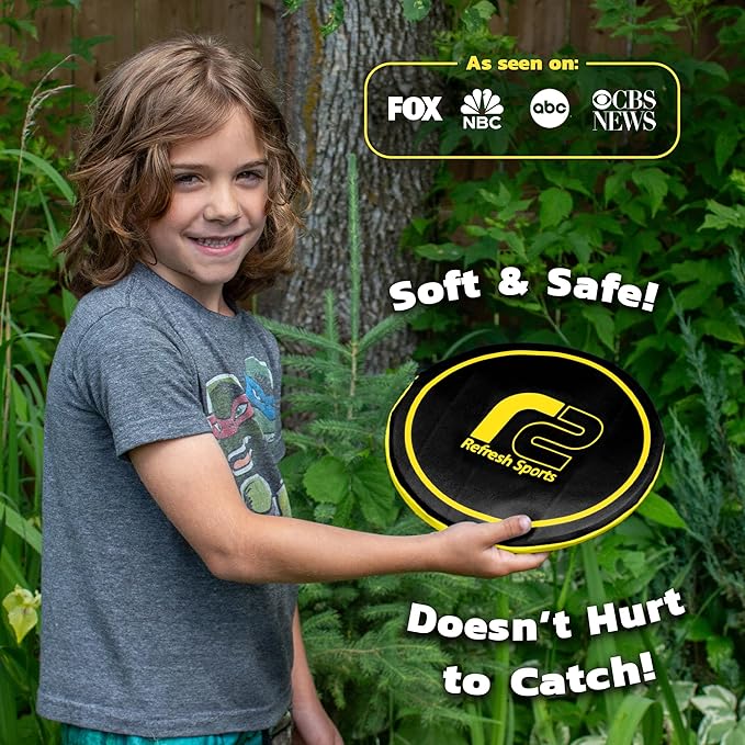 Flying Beach Toys for Teens – Lightweight Soft Flying Disc for Summer Fun For Kids – Safe & Easy to Throw for Boys Girls – Great for Outdoor Play at the Beach or Yard – Ages 6 7 8 9 10 11 12+