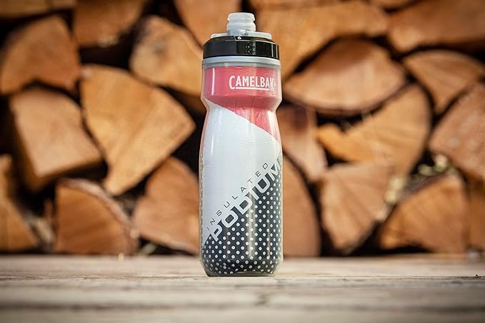 CamelBak Podium Chill Bike Insulated Squeeze Water Bottle Orange, 24oz